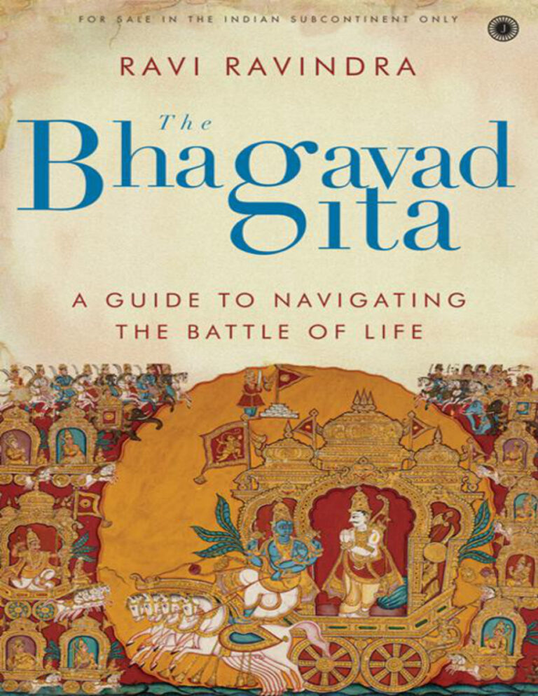 The Bhagavad Gita Ravi Ravindra Kitap Kapağı