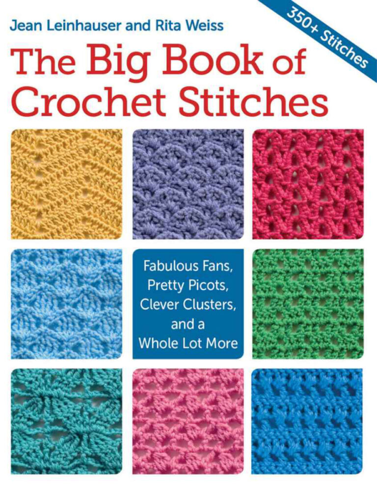 The Big Book of Crochet Stitches Rita Weiss Kitap Kapağı