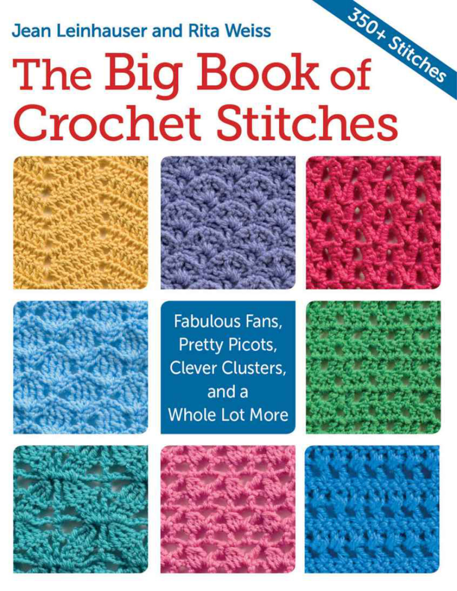 The Big Book of Crochet Stitches Rita Weiss Kitap Kapağı