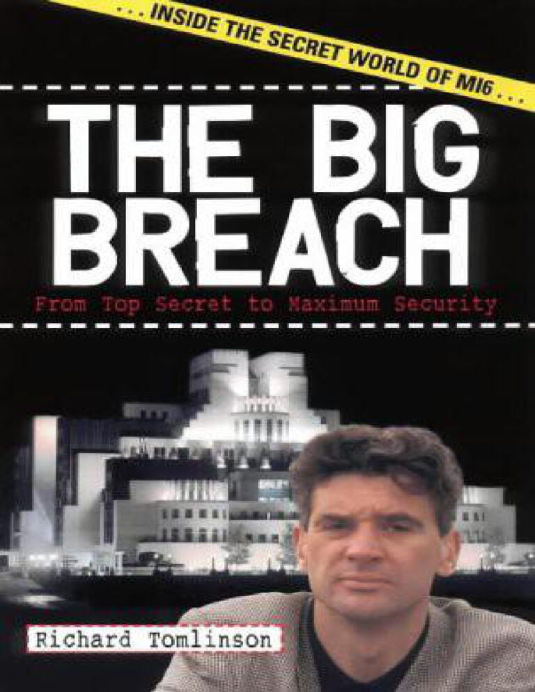 The Big Breach Richard Tomlinson Kitap Kapağı