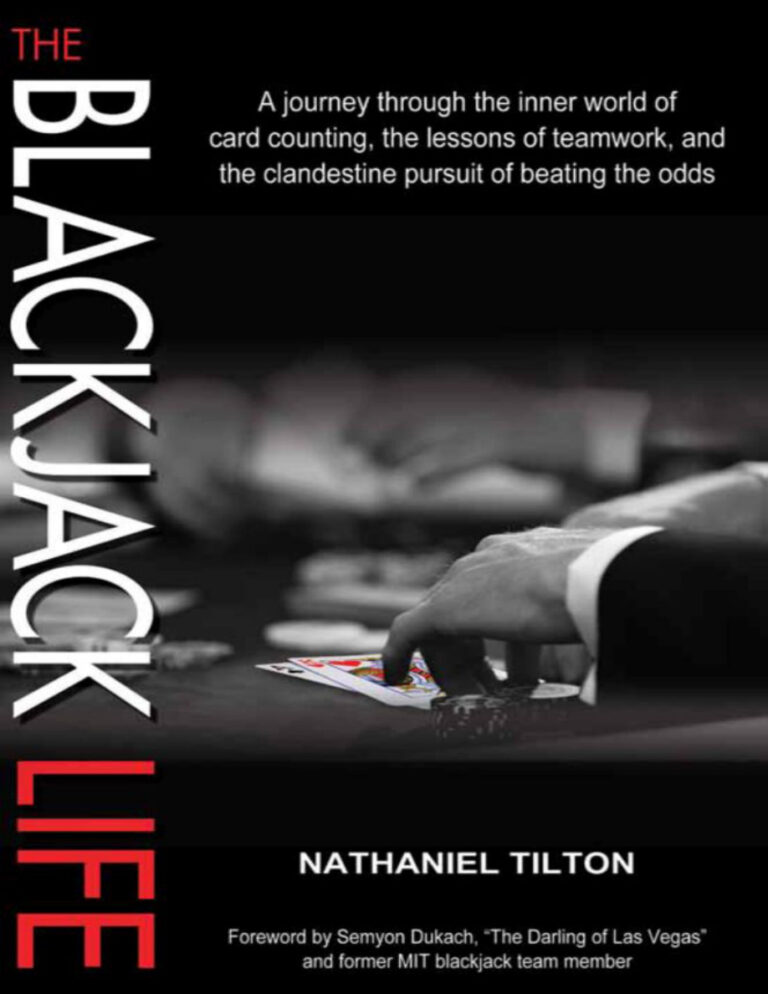The Blackjack Life Nathaniel Tilton Kitap Kapağı