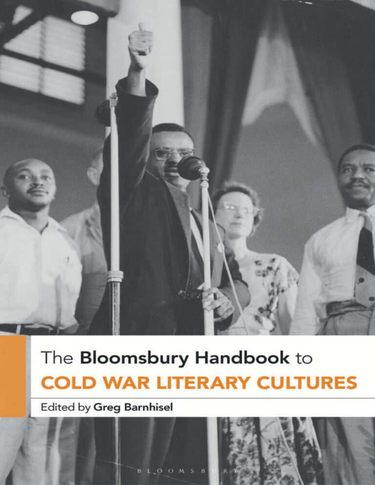 The Bloomsbury Handbook to Cold War Literary Greg Barnhisel Kitap Kapağı