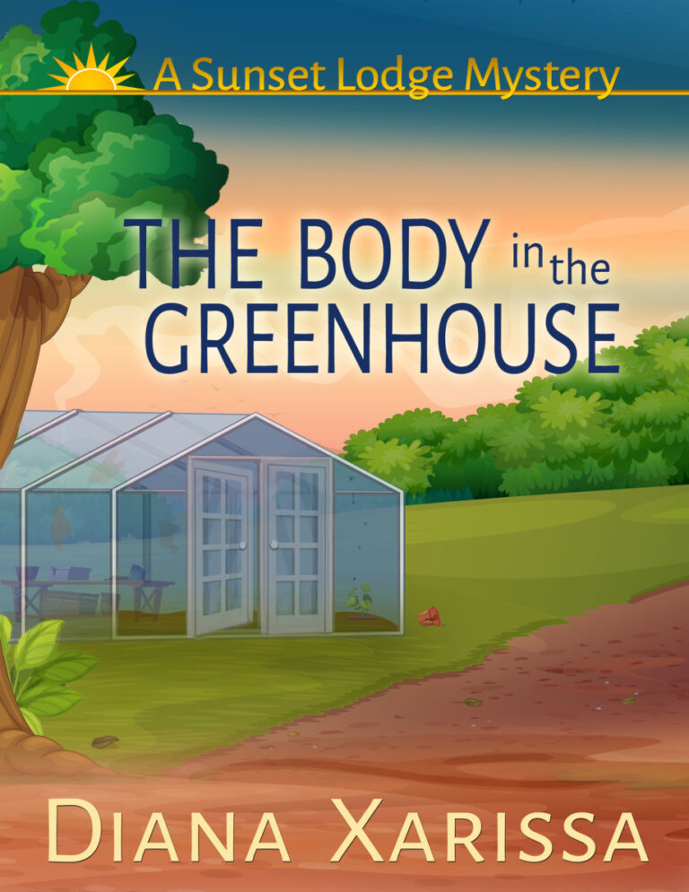 The Body in the Greenhouse Diana Xarissa Kitap Kapağı