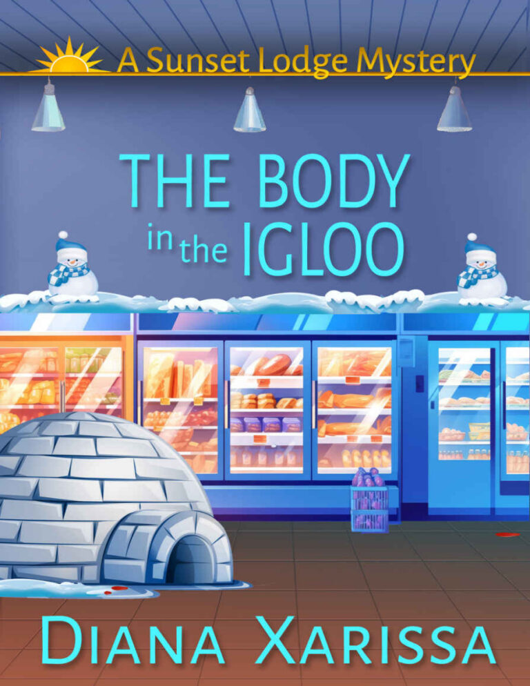 The Body in the Igloo Diana Xarissa Kitap Kapağı