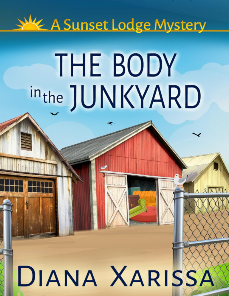 The Body in the Junkyard Diana Xarissa Kitap Kapağı