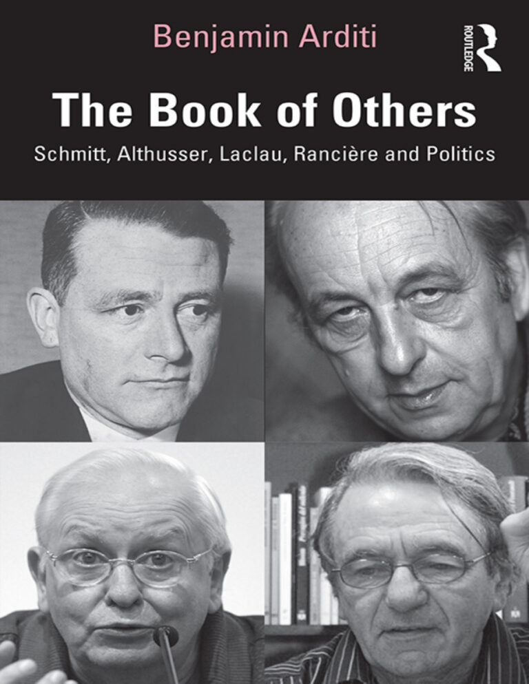 The Book of Others Benjamin Arditi Kitap Kapağı