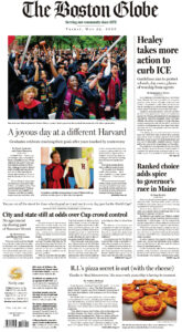The Boston Globe May 29 2026 The Boston Globe Kitap Kapağı