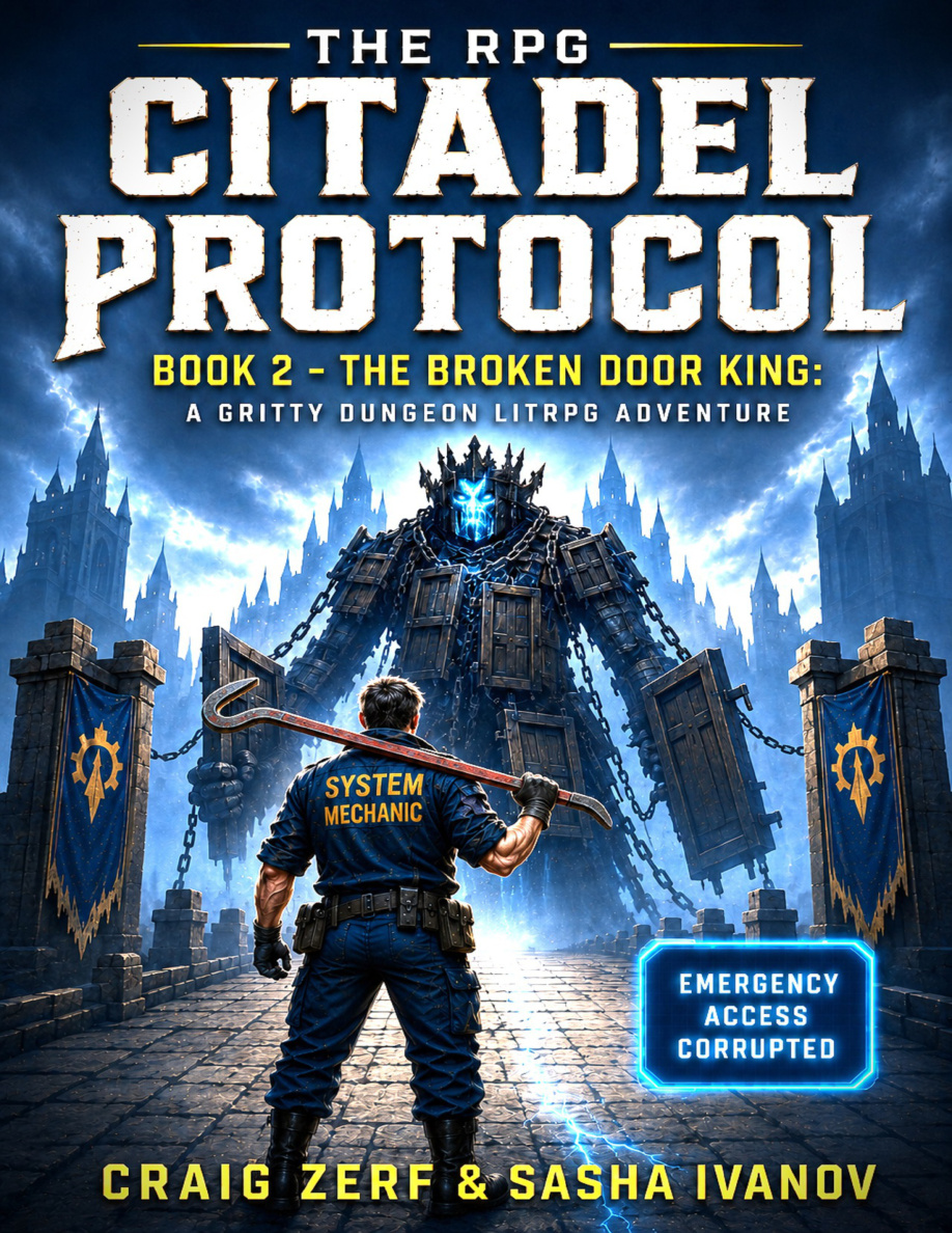 The Broken Door King Craig Zerf Kitap Kapağı