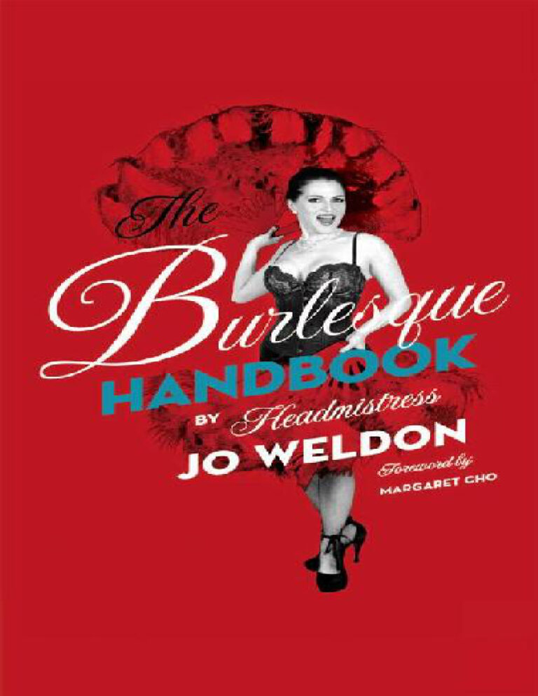 The Burlesque Handbook Jo Weldon Kitap Kapağı