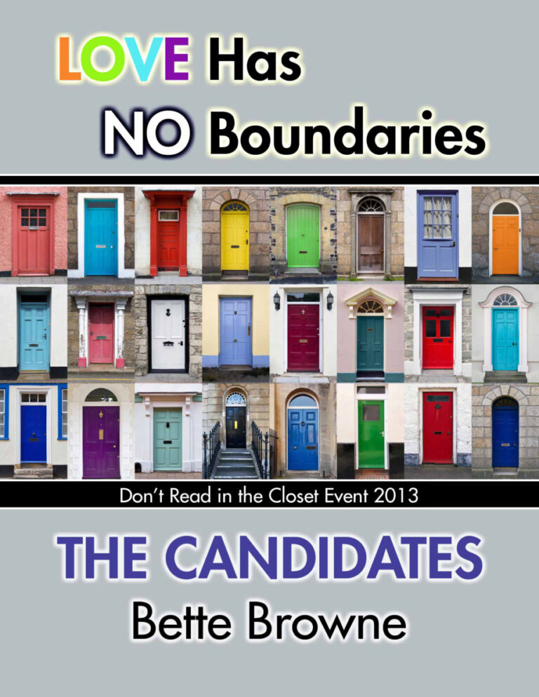 The Candidates Bette Browne Kitap Kapağı