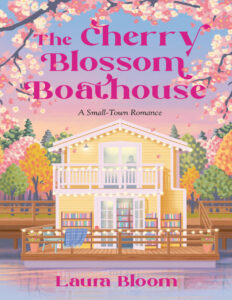 The Cherry Blossom Boathouse Laura Bloom Kitap Kapağı