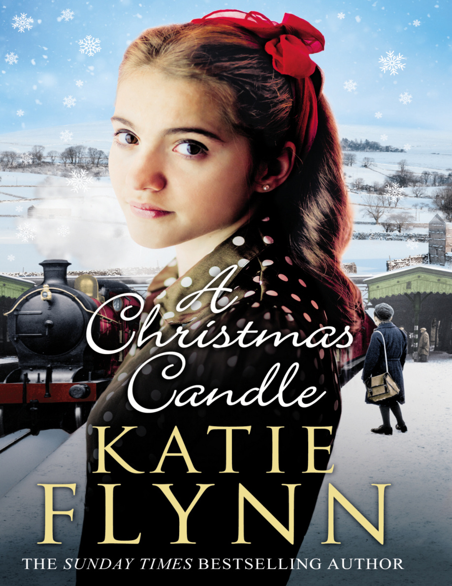 The Christmas candle Katie Flynn Kitap Kapağı
