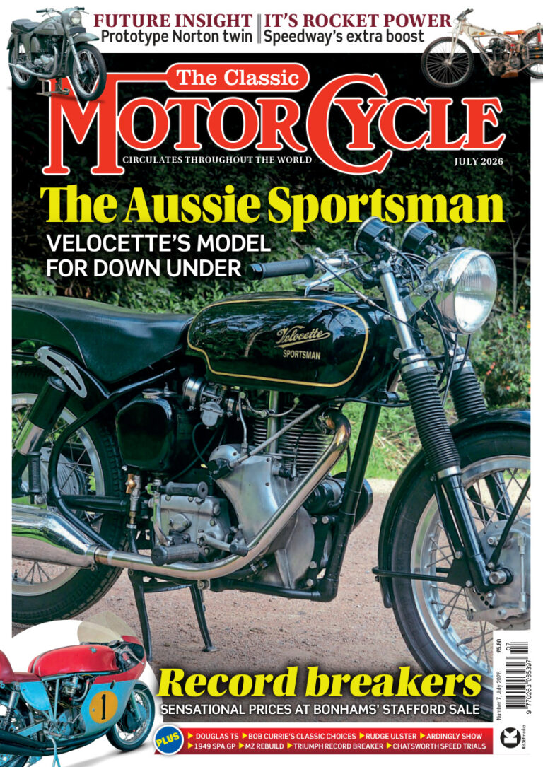 The Classic MotorCycle Issue 465 July 2026 The Classic MotorCycle Kitap Kapağı