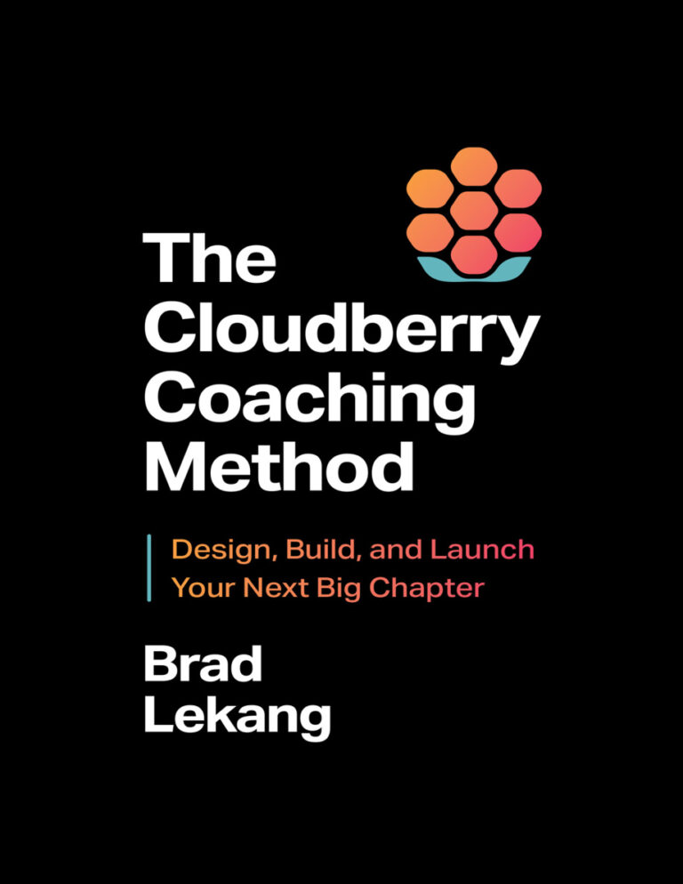 The Cloudberry Coaching Method Brad Lekang Kitap Kapağı