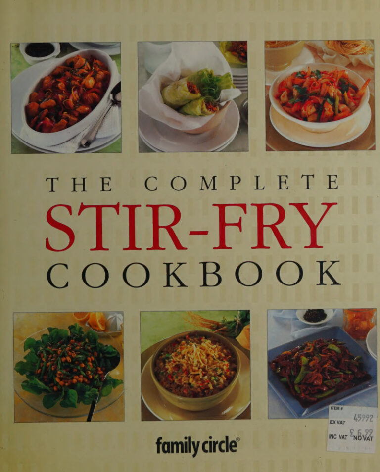 The Complete Stir Fry Cookbook Family Circle Kitap Kapağı