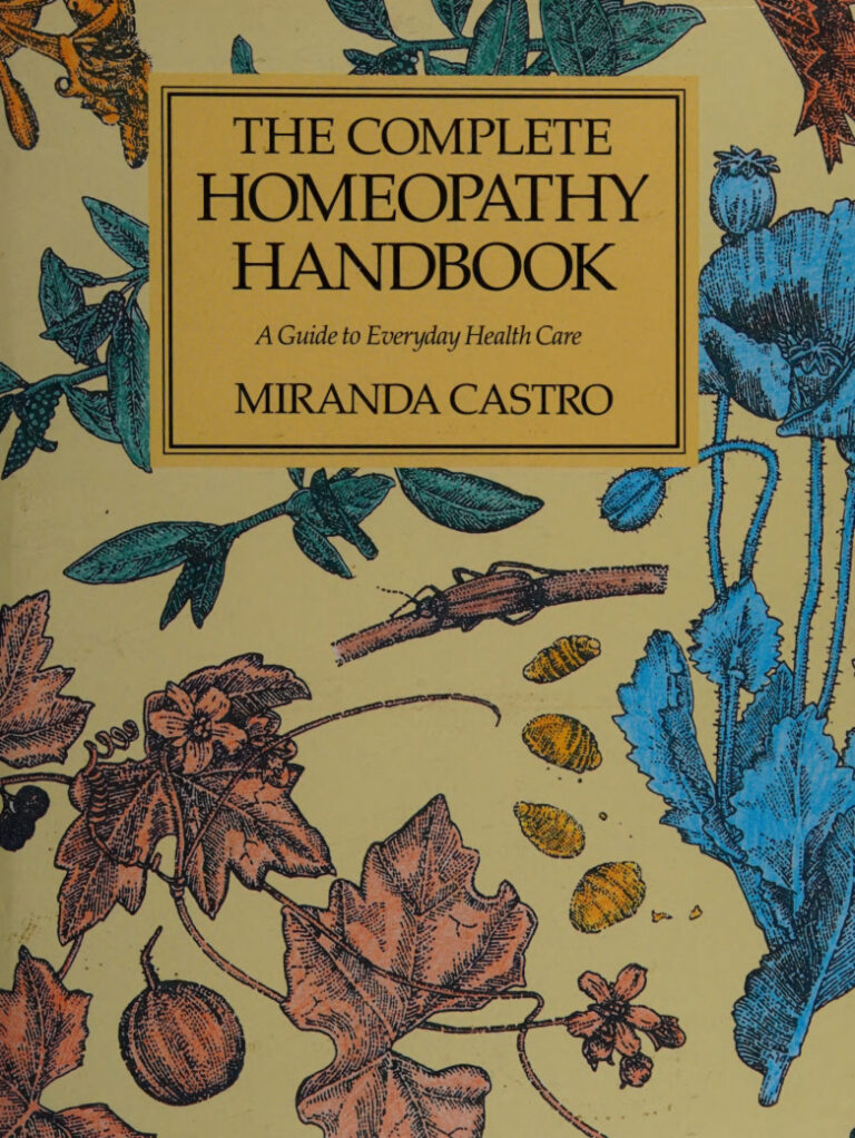 The Complete homeopathic handbook Miranda castro Kitap Kapağı