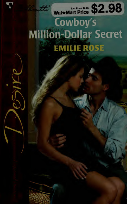 The Cowboys Million Dollar Secret Emilie Rose Kitap Kapağı