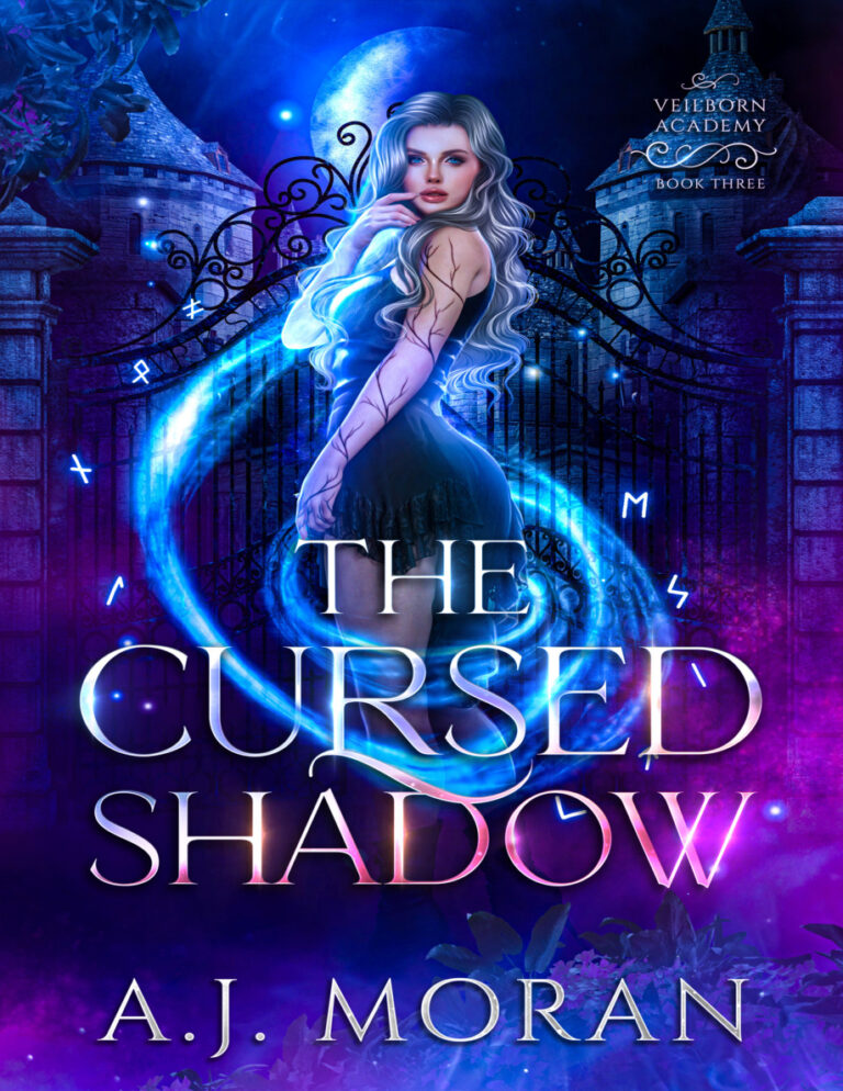 The Cursed Shadow AJ Moran Kitap Kapağı