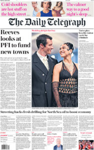 The Daily Telegraph 01 June 2026 The Daily Telegraph Kitap Kapağı