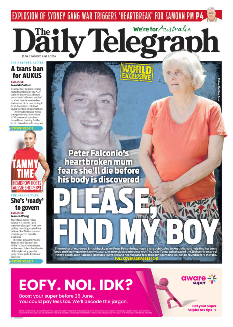 The Daily Telegraph Australia – June 01, 2026 PDF Download – The Daily Telegraph Australia