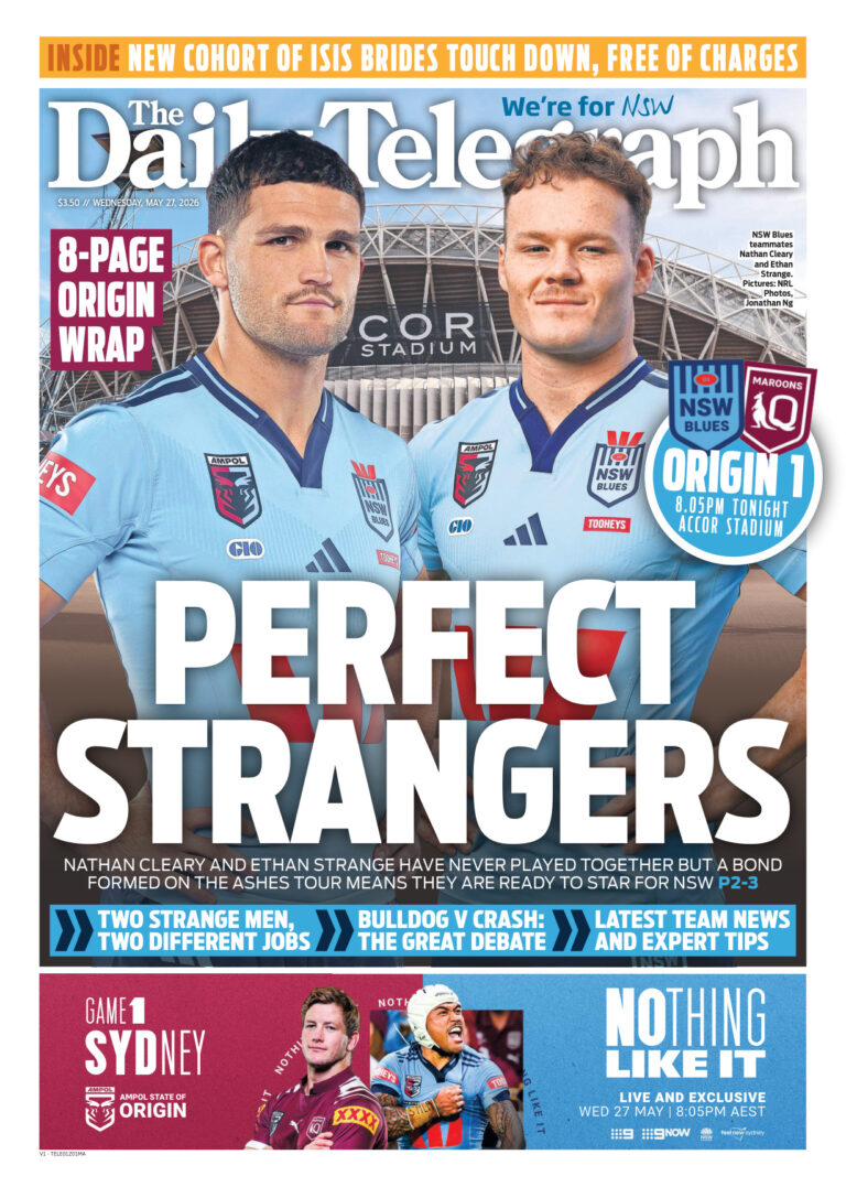 The Daily Telegraph Australia 27 May 2026 The Daily Telegraph Australia Kitap Kapağı