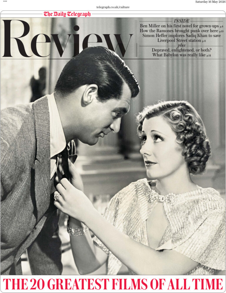 The Daily Telegraph Review 16 May 2026 The Daily Telegraph Review Kitap Kapağı