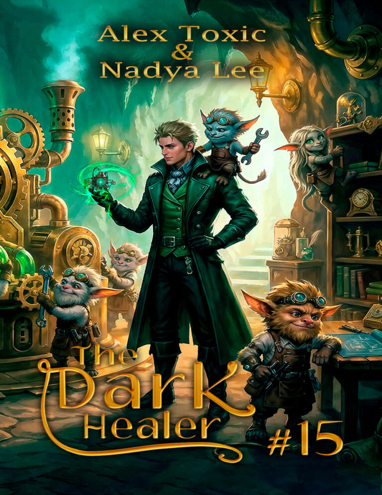 The Dark Healer Book 15 Alex Toxic Kitap Kapağı