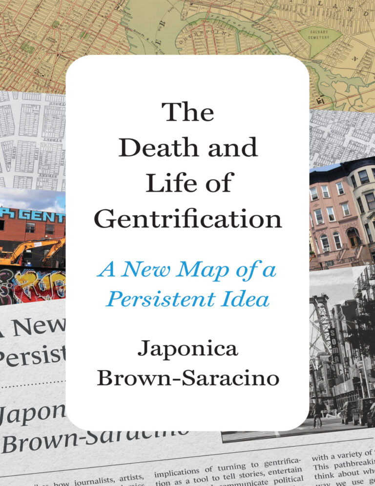 The Death and Life of Gentrification Japonica Brown Saracino Kitap Kapağı