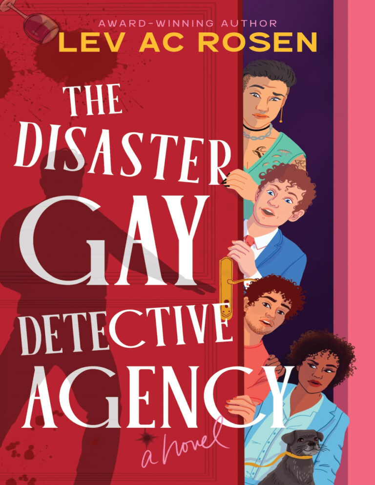 The Disaster Gay Detective Agency Lev AC Rosen Kitap Kapağı