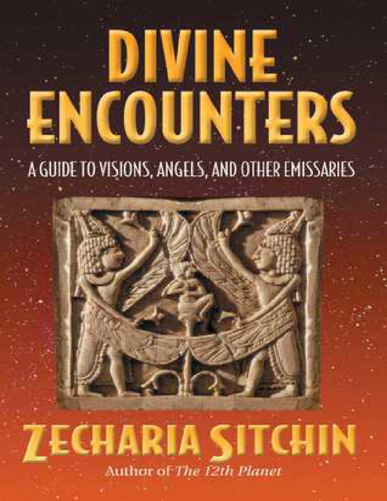 The Divine Encounters Zecharia Sitchin Kitap Kapağı