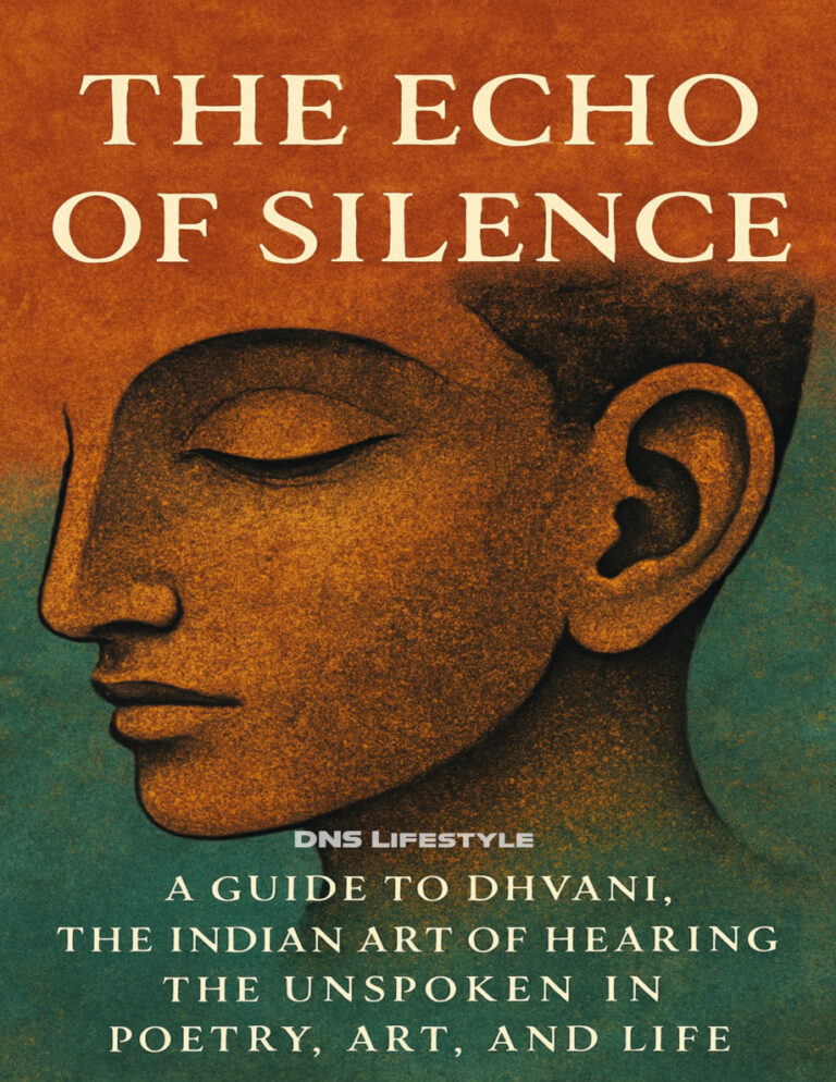 The Echo of Silence DNS Lifestyle English Kitap Kapağı