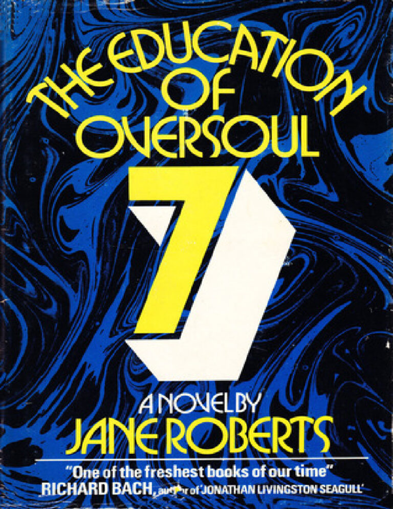 The Education of Oversoul Seven Jane roberts Kitap Kapağı