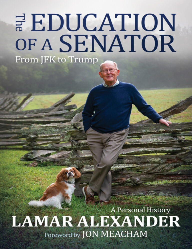 The Education of a Senator Lamar Alexander Kitap Kapağı
