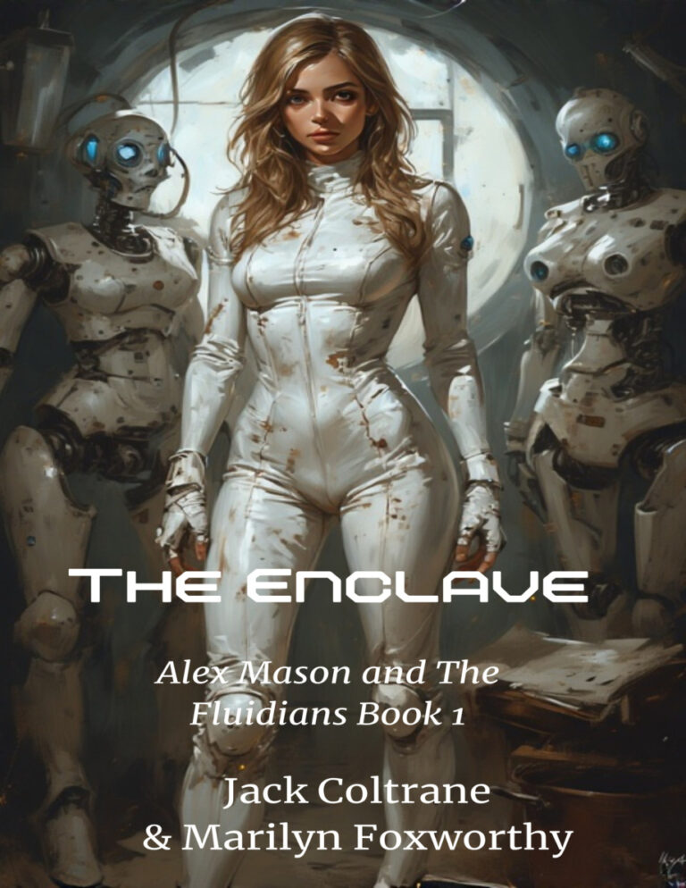 The Enclave Alex Mason and The Fluidians Book 1 Jack Coltrane Kitap Kapağı