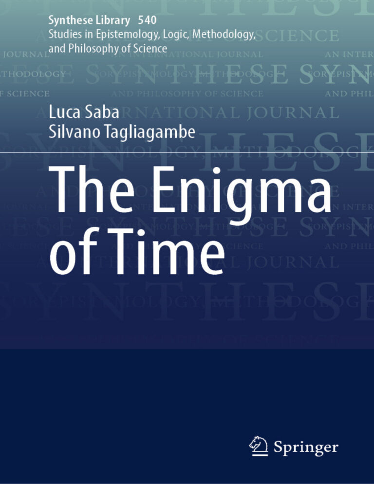 The Enigma of Time Luca Saba Kitap Kapağı