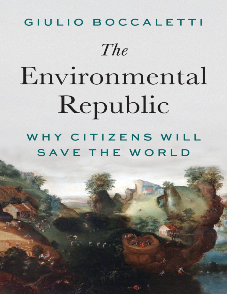 The Environmental Republic Giulio Boccaletti Kitap Kapağı