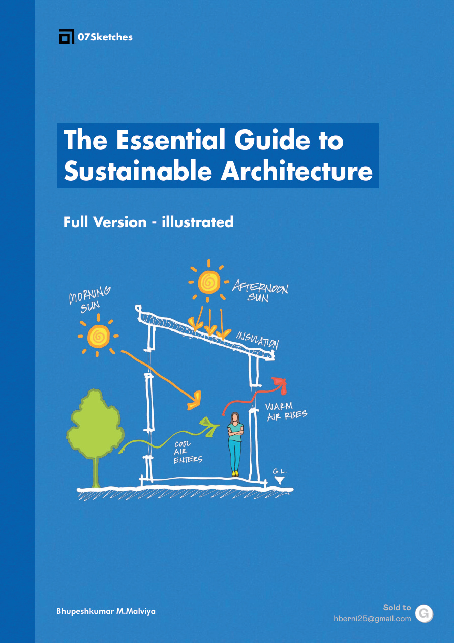 The Essential Guide to Sustainable Architecture 07sketches Kitap Kapağı