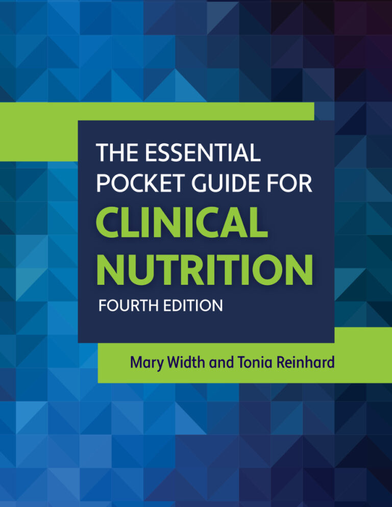 The Essential Pocket Guide for Clinical Nutrition 4 edition Mary Width Kitap Kapağı
