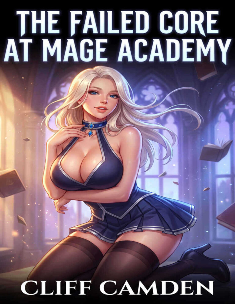 The Failed Core at Mage Academy Cliff Camden Kitap Kapağı