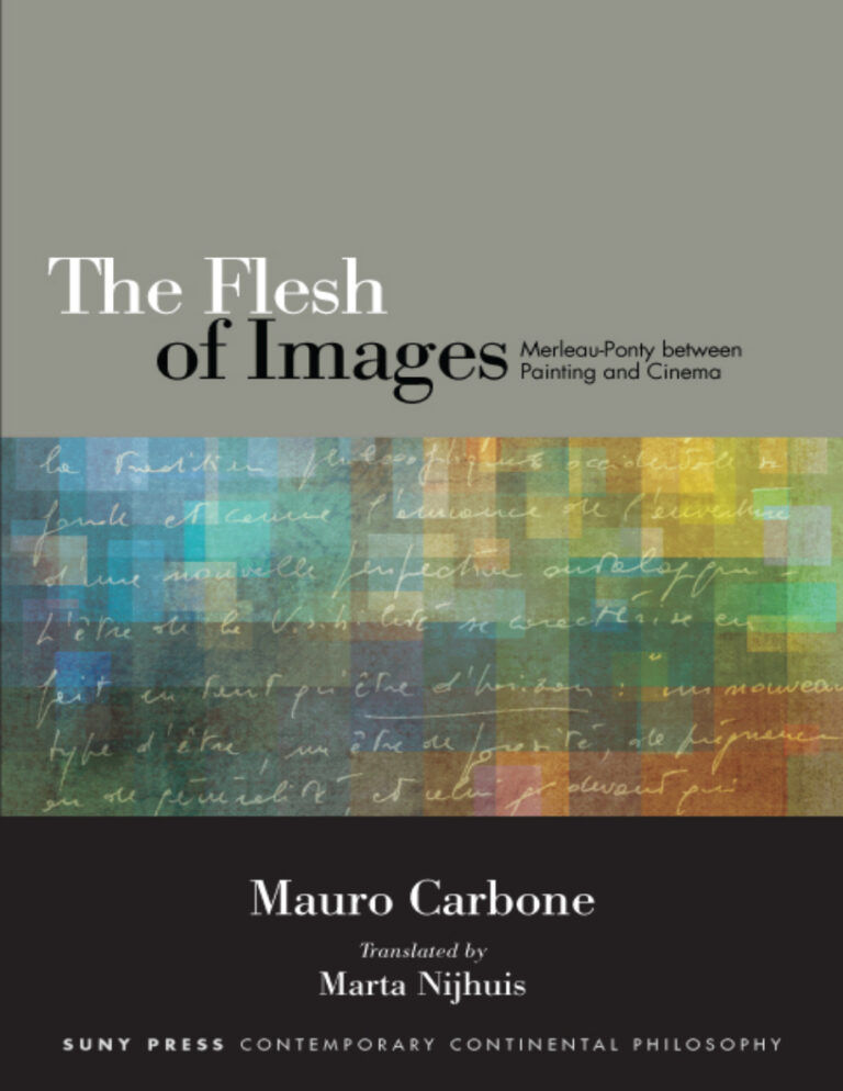 The Flesh of Images Mauro Carbone Kitap Kapağı