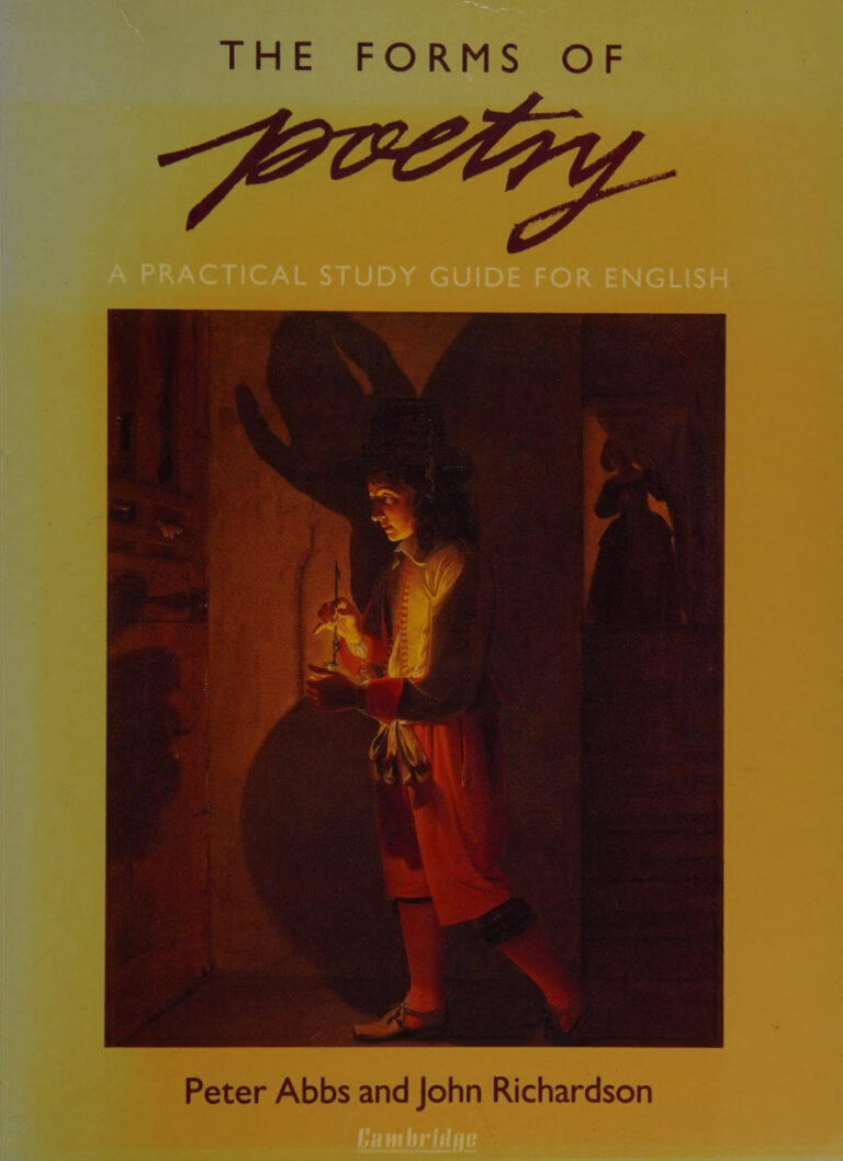 The Forms of Poetry Peter Abbs Kitap Kapağı