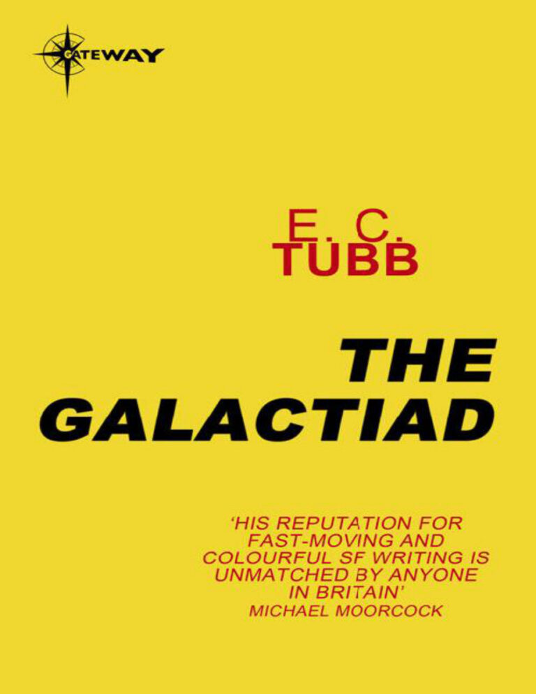 The Galactiad E C Tubb Kitap Kapağı