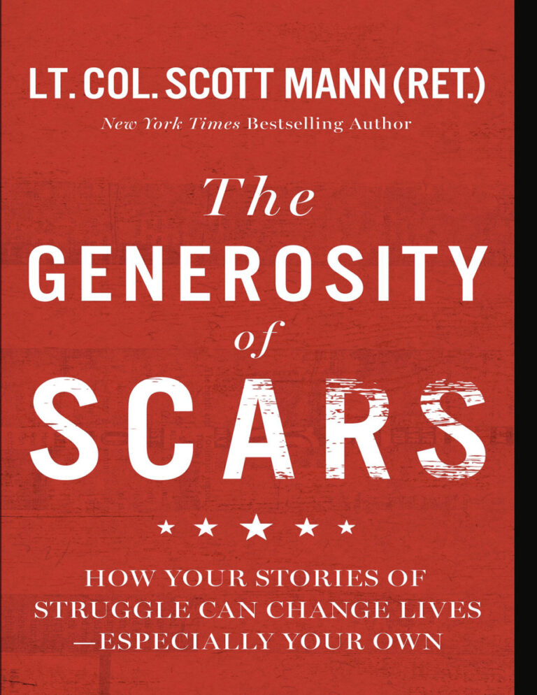 The Generosity of Scars Scott Mann Kitap Kapağı