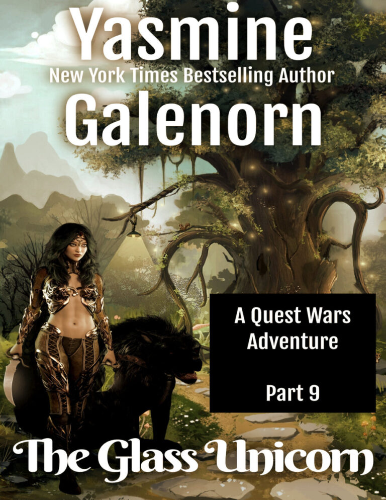 The Glass Unicorn Part 9 Yasmine Galenorn Kitap Kapağı