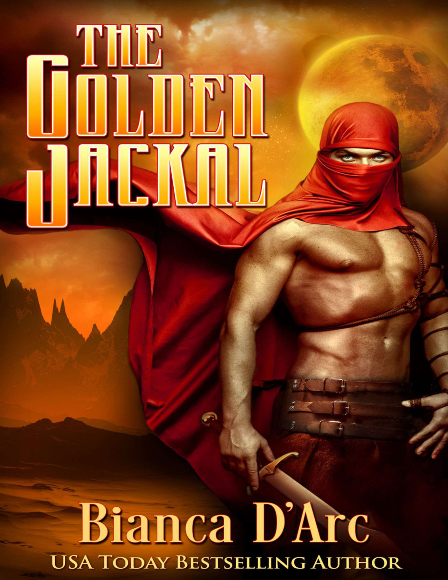 The Golden Jackal Bianca DArc Kitap Kapağı