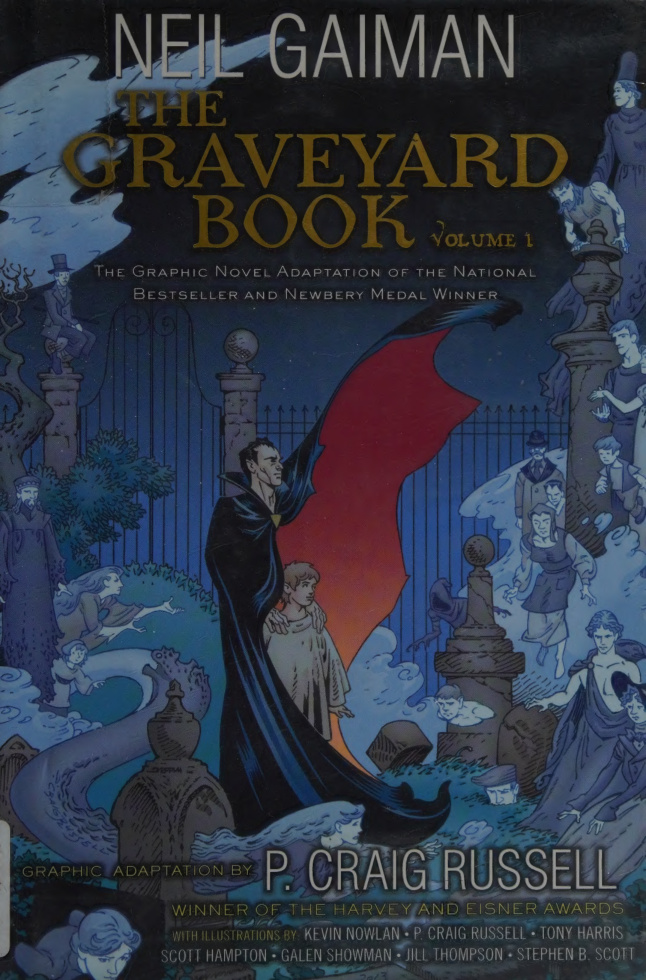 The Graveyard Book Graphic Novel Volume 1 Neil Gaiman Kitap Kapağı