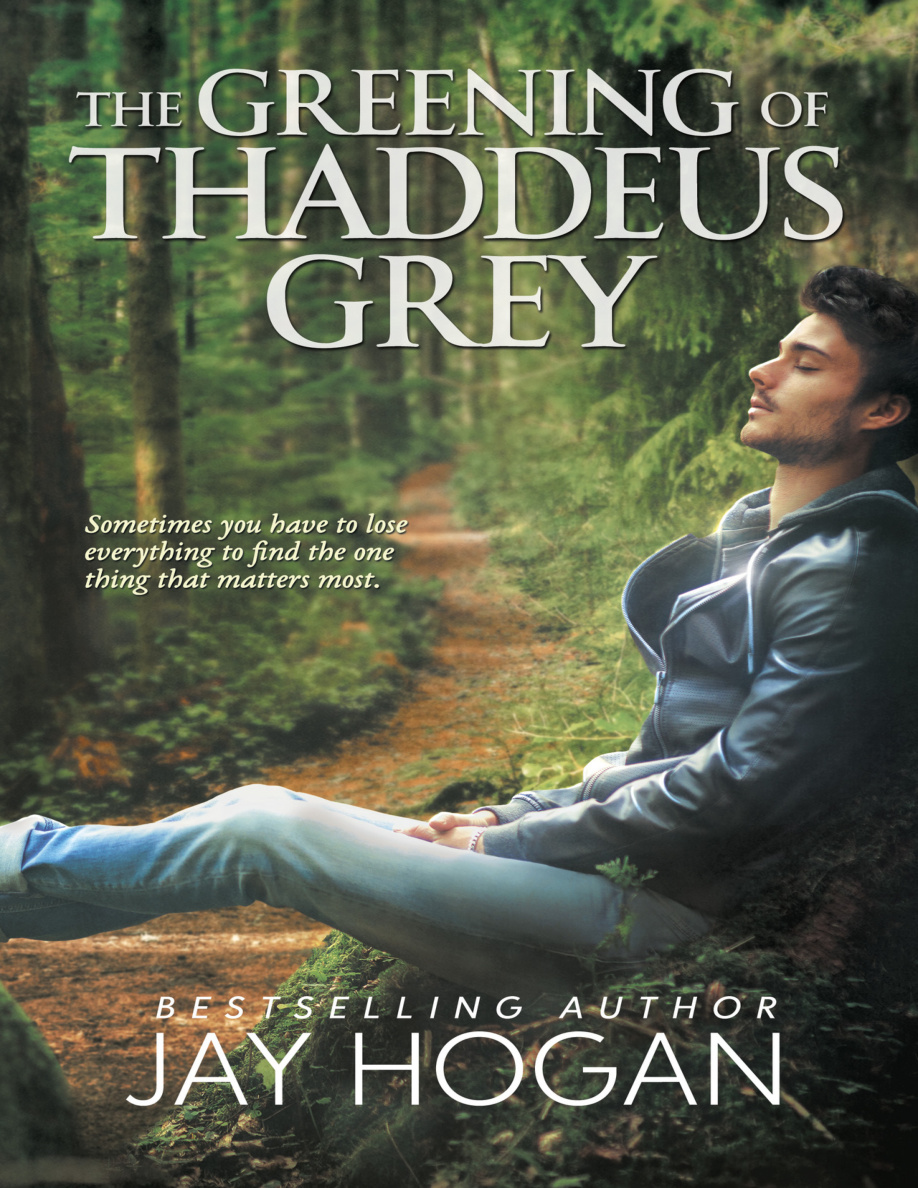 The Greening of Thaddeus Grey Jay Hogan Kitap Kapağı
