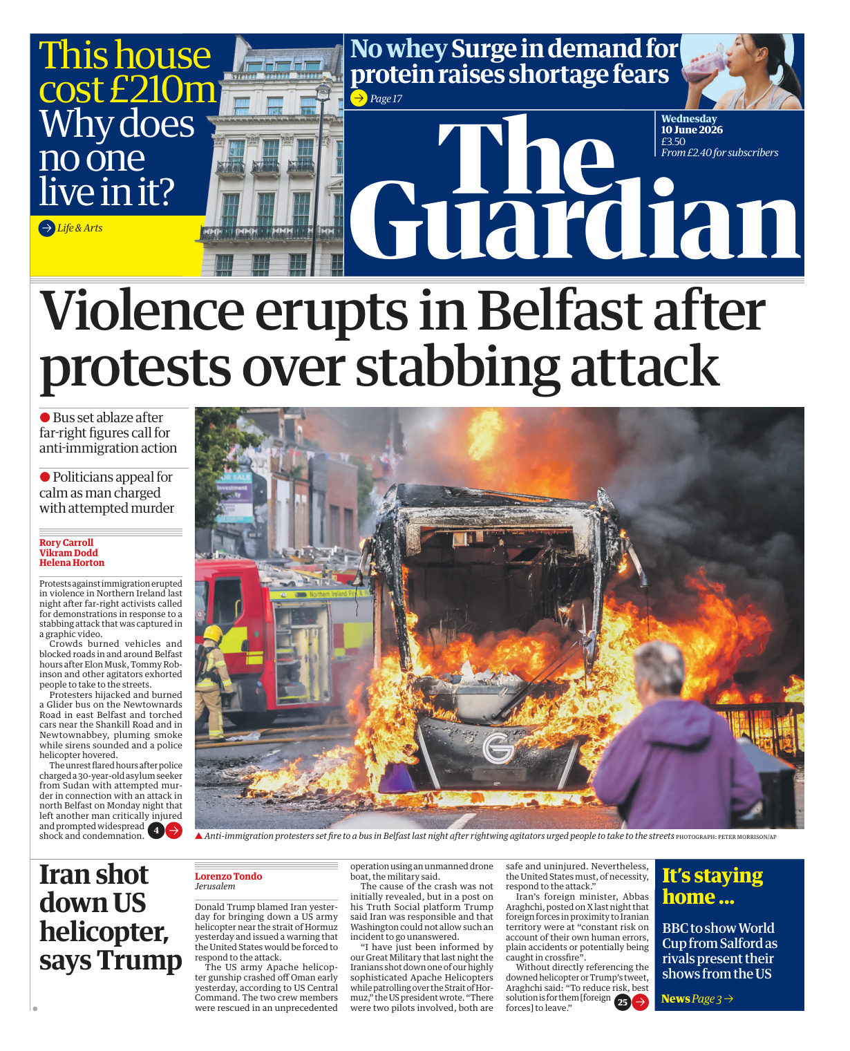 The Guardian June 10 2026 The Guardian Kitap Kapağı