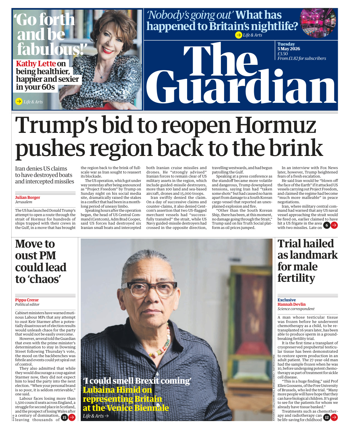 The Guardian May 05 2026 The Guardian Kitap Kapağı