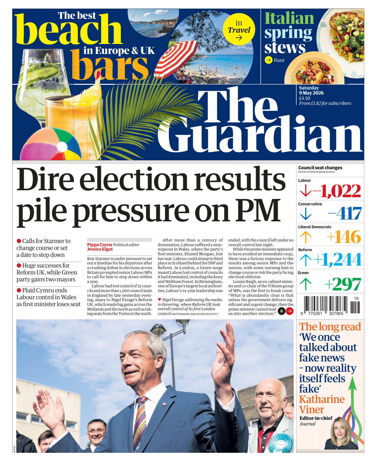 The Guardian May 09 2026 The Guardian Kitap Kapağı